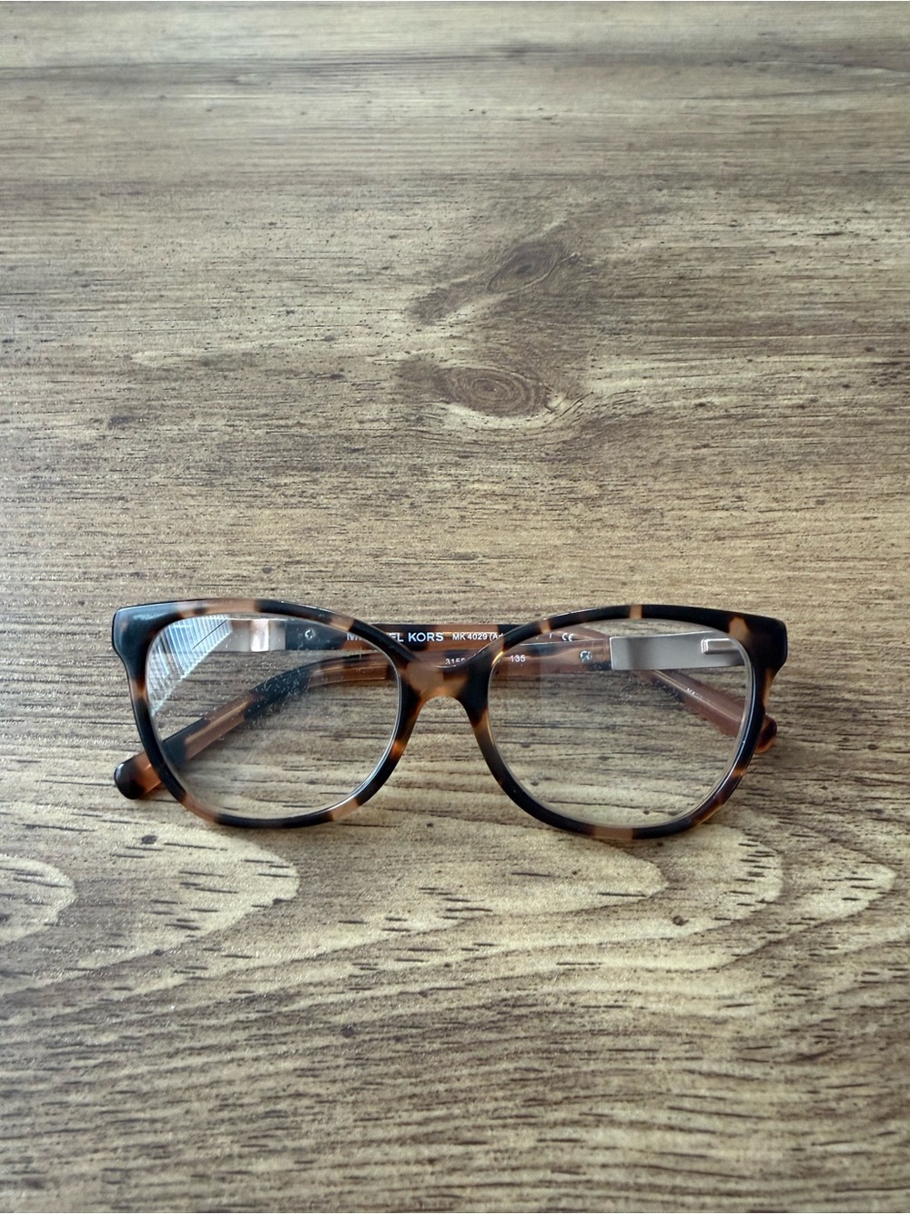 MICHAEL KORS MK 4029 3155 PEACH TORTOISE AUTHENTIC EYEGLASSES 51-15-135